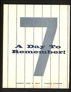 Impresión de Mickey Mantle de los Yankees de Nueva York A Day to Remember 7 8 de junio de 1968 - Imagen 1 de 2