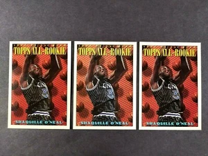 1993-94 Topps #152 Shaquille O'Neal All-Rookie 3 Card Lot - Picture 1 of 2
