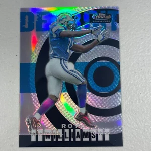 2004 Topps Finest ROY WILLIAMS #76 Refractor RC Rookie Card Detroit Lions /199 - Picture 1 of 3