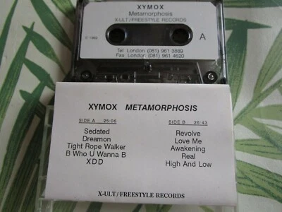 Xymox Metamorphosis X-UL Freestyle PreRelease Advance Promo Audio Cassette Album - Image 1 of 3