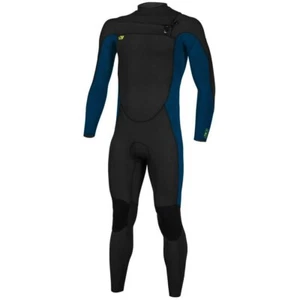 O'NEILL Youth 3/2 NINJA CZ Wetsuit - BLK/ALTRABLU/DGLO - Size 14 - NWT - Picture 1 of 3
