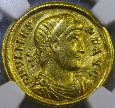 Valens Oro AV Solidus Imperio Romano de Oriente 364-378 AD - NGC VF 5/5 2/5 Foto 1 de 4