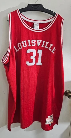 Wes Unseld #31  Adidas True School Authentics Louisville Cardinals Jersey 4XL Cover