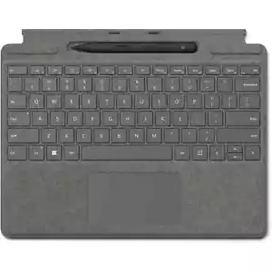 Microsoft Keyboard QWERTY Wireless Surface Pro X/8 /9 Signature + Pen - Grey - Picture 1 of 8