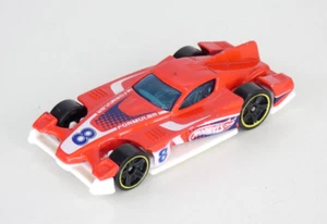 Hot Wheels Formul8r Toy Racing Car Red Mattel 2005 Diecast Model - Picture 1 of 11