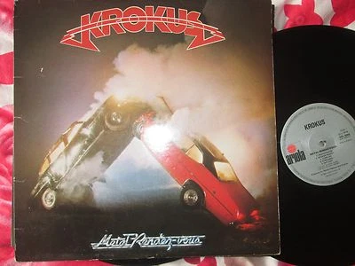 Krokus ‎– Metal Rendez-vous Arista ‎– ARL 5056 UK Vinyl LP Album - Image 1 of 4