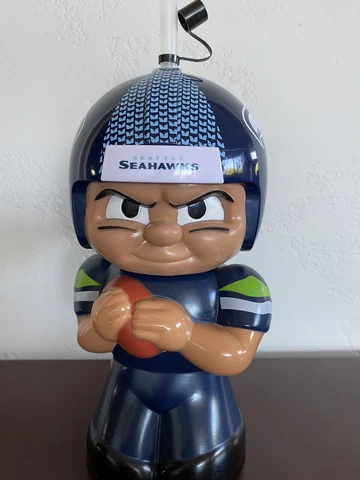 NFL SEATTLE SEAHAWKS FOOTBALL  TEENYMATES BIG SIP KIDS WATER BOTTLE Cover