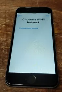 BAD TOUCHSCREEN AS IS NO WIFI PLEASE READ iPhone 6 A1549 16GB Space Gray/Black - Picture 1 of 6
