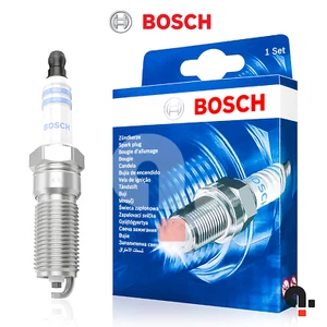 Kit 3 Candele Bosch per Peugeot 108 208 308 2008 Citroen C1 C3 C4 DS3 1.2 - Foto 1 di 9