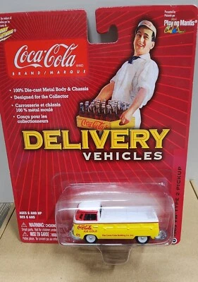 Johnny Lightning 1965 VW Volkswagen тип 2 пикап доставка Coca Cola  - Изображение 1 из 2