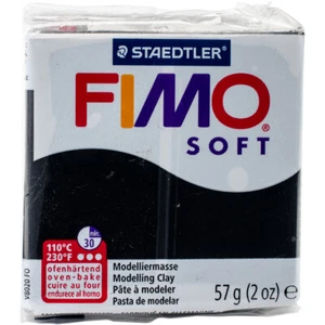 Fimo Soft Polymer Clay 2oz Black - Picture 1 of 2