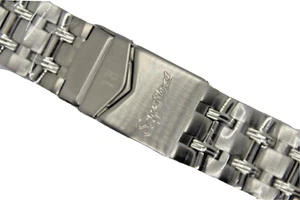 TEAM 15 ; SERGE BLANCO ; 20mm ; bracelet montre ; ACIER ; NEUF / L141-6 - Foto 1 di 7