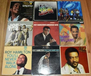 Lot Of 9 X Vinyl 12" LPs Soul Rock Pop Black 60s & 70s Roy Hamilton Bill Withers - Picture 1 of 4