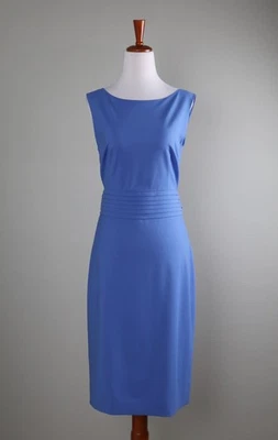 Vestido justo J.CREW 365 novo com etiquetas $188 lã plissada cintura lápis tamanho 6 - Imagem 1 de 4