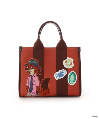 Bolso de Mano Samantha Thavasa Zootopia 2 Colección “Nick Wilde” Naranja Japón 2025 Foto 1 de 4
