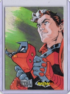 2025 Skybox Metal Batman Red Hood Sketch By Chris Doray 1/1 - Image 1 of 2