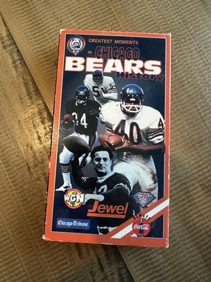 GREATEST MOMENTS IN CHICAGO BEARS HISTORY 1994 VHS - Image 1 of 2