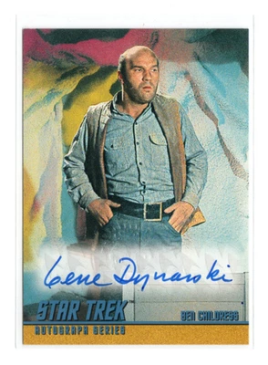 Star Trek Original Series Season 1 Autograph A12 Gene Dynarski as Ben Childress - Image 1 of 4