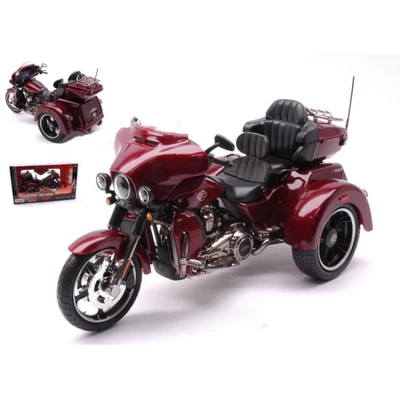 HARLEY DAVIDSON CVO TRI-GLIDE 2021 ULTRA AMARANT RED 1:12 Maisto Moto Modellino  - Immagine 1 di 4