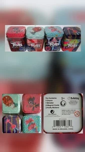 Lot 4 Trolls World Tour Collector Tins Dreamworks Party Favors Resale WHOLESALE - Picture 1 of 4