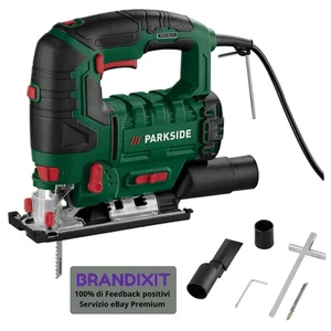 Seghetto Elettrico a Pendolo PARKSIDE PSTD 800 F5 Con Accessori 800 W - Foto 1 di 9