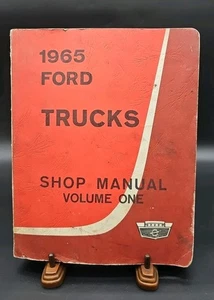 1965 Ford Trucks Shop Manual Volume One Service Repair Form 7099-65 - Foto 1 di 14