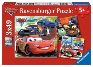 Rompecabezas Ravensburger Disney Cars: diversión de carreras en todo el mundo - 3 x 49 piezas |... - Imagen 1 de 6
