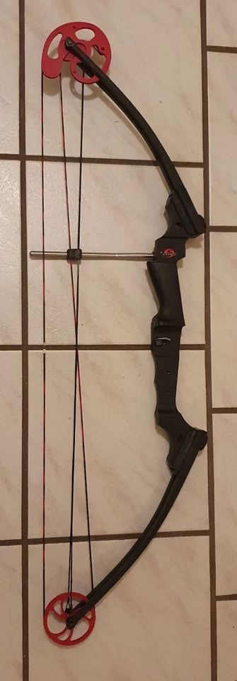 Genesis Compoundbogen von Mathews, Rechtshand in rot, Gebraucht - Bild 1 von 4