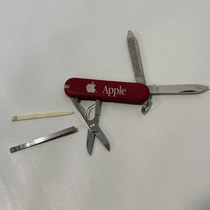 Rare Vintage Apple Computers Victorinox Swiss Pocket Knife - Afbeelding 1 van 6