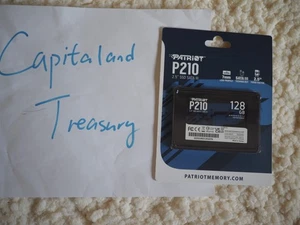 Patriot P210 2.5'' SATA3 7mm internal SSD solid state drive 128GB new sealed - Picture 1 of 2