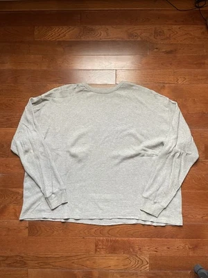 Vintage American Eagle Outfitters Waffle Knit Thermal T Shirt Tagged XL Fits 4XL - Image 1 of 4