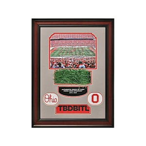 Ohio State TBDBITL Framed Collage With Piece of Authentic Ohio Stadium Turf - Picture 1 of 5