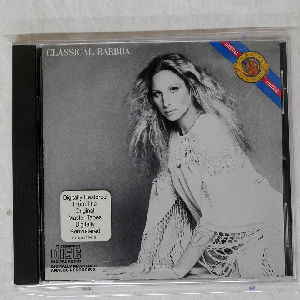 BARBRA STREISAND CLASSICAL BARBR CBS Masterworks MK33452 IMPORT 1CD - Imagem 1 de 1