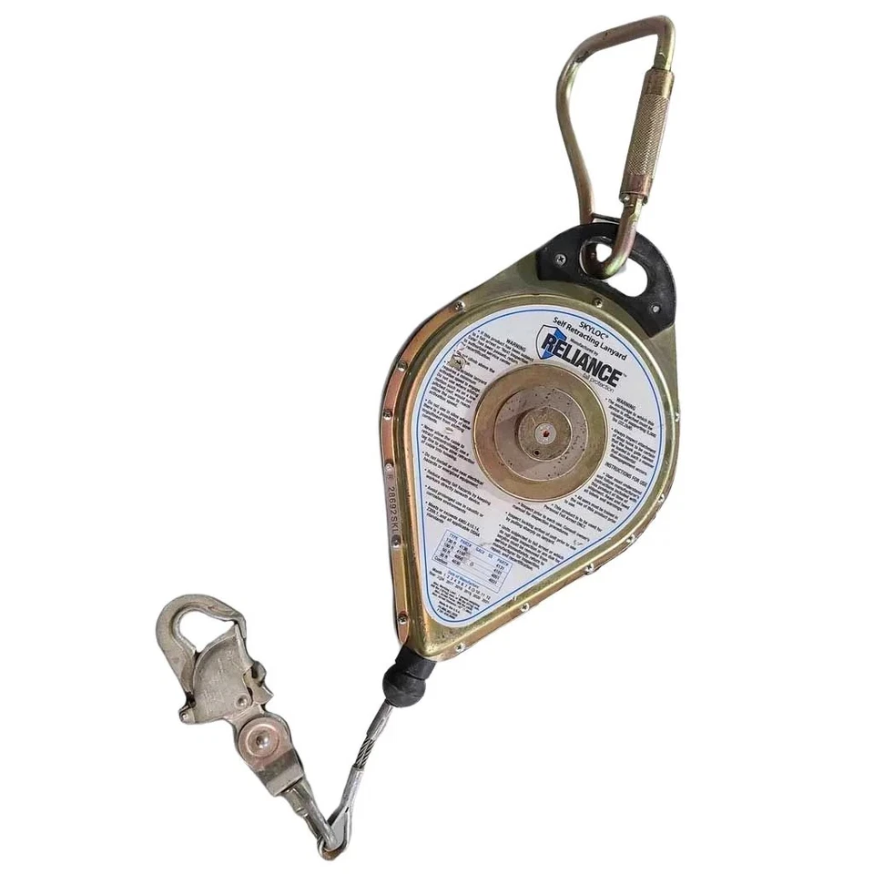 Reliance 4050 Skyloc Galvanized 50ft SRL Self Retracting Lifeline - Used - Image 1 of 1
