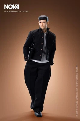 Figura de acción escala 1/6 NOVA Studio Mito Youhei SLAM Dunk uniforme negro ABS PVC Foto 1 de 4