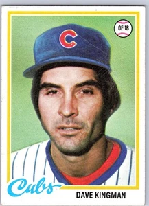 1978 Topps #570 Dave Kingman Chicago Cubs Baseball Card - Picture 1 of 2