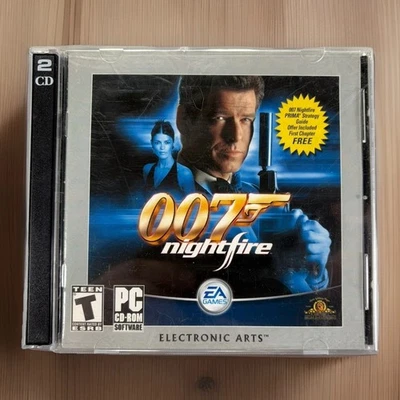 James Bond 007 Nightfire (PC, 2002) PC CD-ROM, Juego de 2 Discos - Probado, Llave Incluida Foto 1 de 4