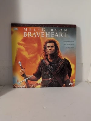 Braveheart (Laserdisc) 2-Disc LASERDISC MEL GIBSON GREAT FILM DOLBY THX Ac-3 - Image 1 of 4