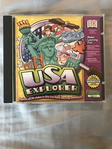 USA Explorer DK CD-ROM Windows/Macgently used Ages 6-9 - Picture 1 of 4