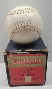 Vintage Keenan Sporting Goods Store Peoria Illinois orafo ufficiale softball - Foto 1 di 11