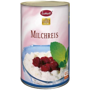 Lukull Milchreis Vanille servierfertig Großpackung für Gastro 1950g - Picture 1 of 1