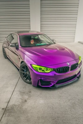 Llantas 4 HP1 19 pulgadas escalonadas negras brillantes para BMW M4 2015 (F82) Foto 1 de 4