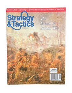 Collectable Strategy & Tactics Wargame Magazine #231 The French & Indian War - Picture 1 of 4