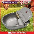 hot 304 Stainless Steel Water Trough Bowl Self Filling Useful Horse Cow Pet Supp