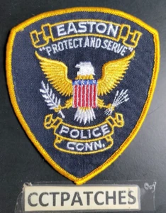PARCHE HOMBRO POLICÍA EASTON, CONNECTICUT CT - Imagen 1 de 2