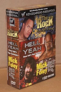 WWF Ringleaders Collection (DVD, 2002) Wrestling The Rock Stone Cold Mick Foley - Picture 1 of 5
