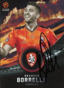 Signed 2016 2017 Brisbane Roar A-League Tap N Play Card - Brandon Borrello - Picture 1 of 3
