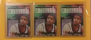 LOTE DE TARJETAS DE NOVATO RC 3x 1996 97 NBA HOOPS Damon Stoudamire Toronto RAPTORS 286  - Imagen 1 de 2