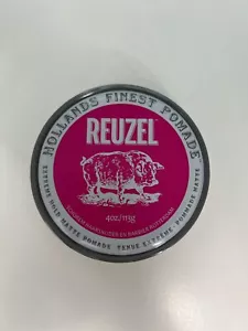 Reuzel Pink Extreme Hold Matte Pomade 4 oz Hollands Finest Pomade 🥇 - Picture 1 of 3