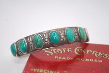 New ListingVintage Native American Turquoise Bracelet / Missing 1 stone 
